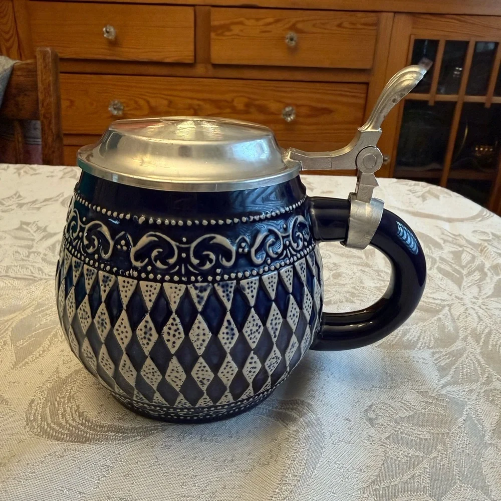 Domex German Lidded Beer Stein